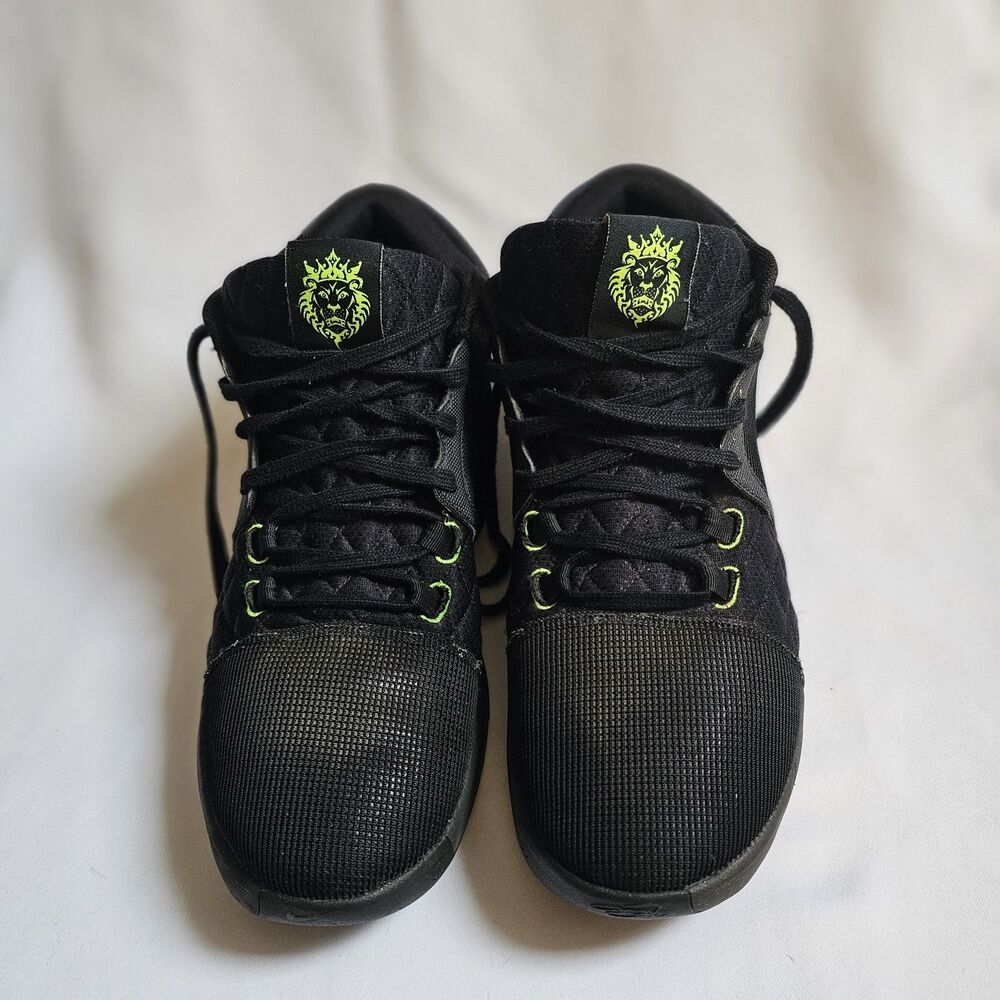 Nike LeBron Witness 8 Black Volt Basketball Shoes Mens Size 14 Athletic Sneaker